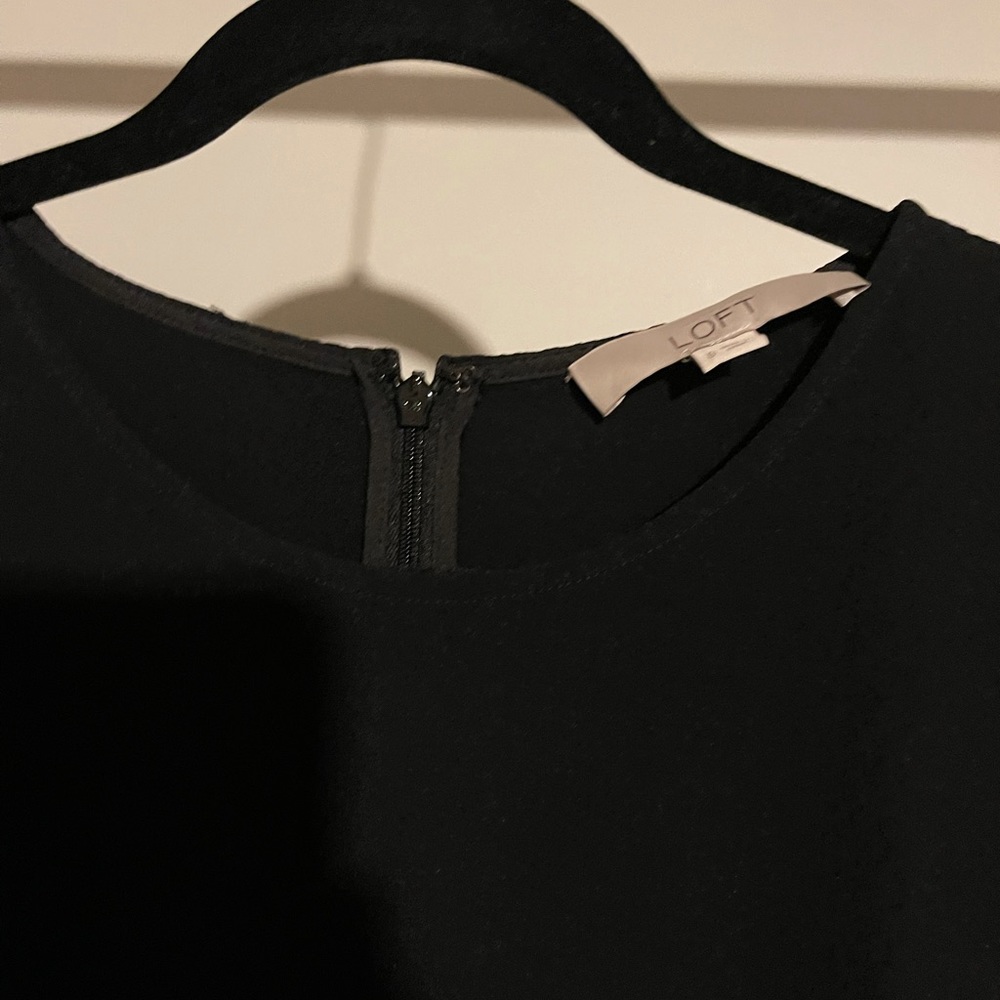 Loft Black Dress